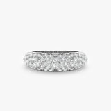 Dome Pavé Lab Grown Diamond Ring, Quilla