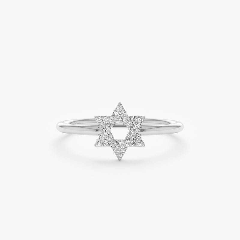 Petite Star of David Ring, Bia