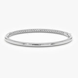 3.5 mm Minimalist Dome Bangle, Caia