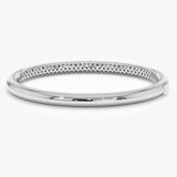 5 mm Minimalist Dome Bangle, Caia