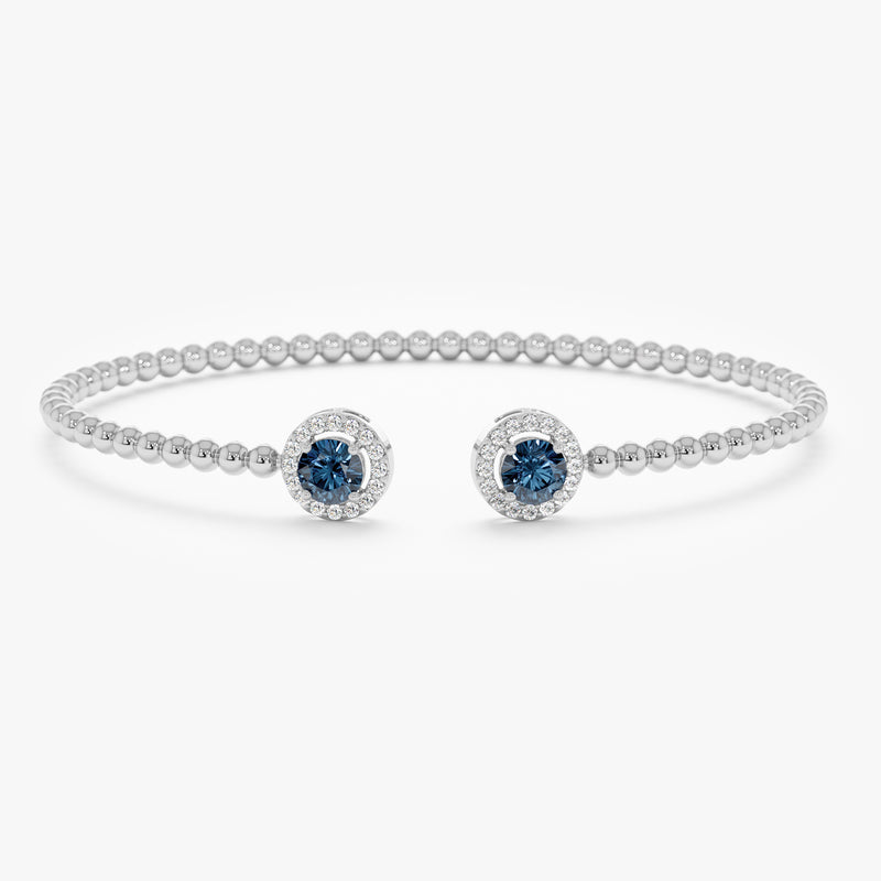 London Topaz Cuff Bracelet, Nura