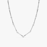 Gold Bar Link Chain Necklace, Unisex Gift, Arianwen