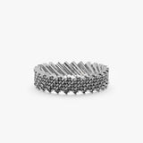 white gold wedding band