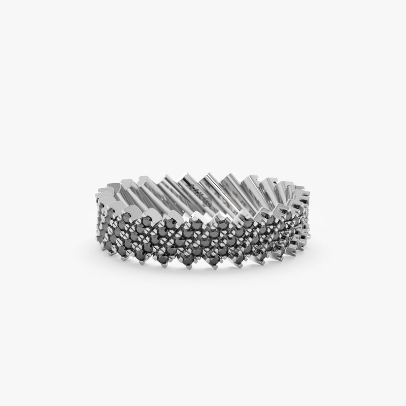 white gold wedding band