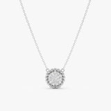 Beaded Diamond Necklace, Mei