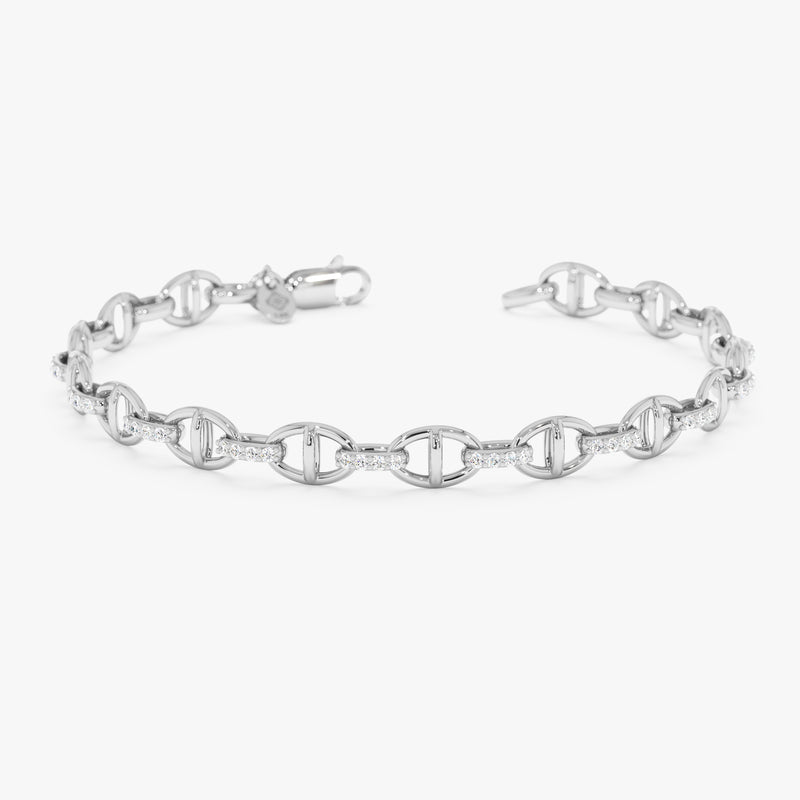 Mariner Chain Lab Grown Diamond Bracelet, Lirien
