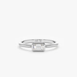 white gold april birthstone diamond band