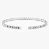 Diamond Open Cuff Bracelet, Alina