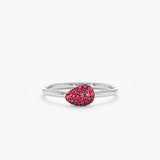 Mini Dome Stackable Ring, Uzma