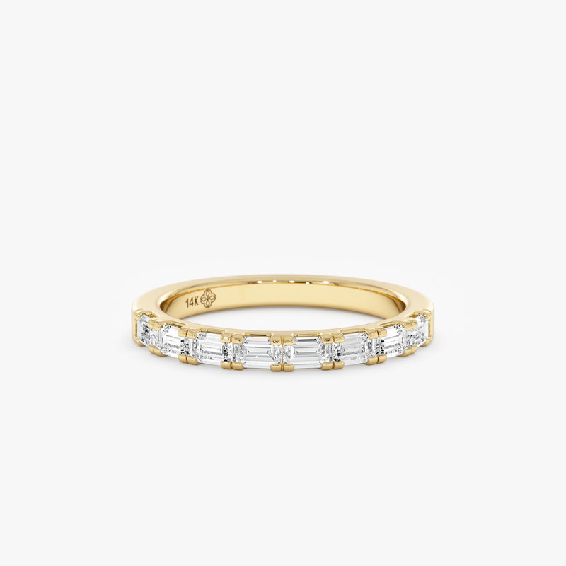 Baguette Lab Grown Diamond Ring, Olivienne