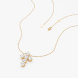 Diamond Cross Necklace, Virelitha