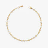 Graduated Lab Grown Diamond Tennis Bracelet, Vaelin