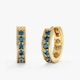 London Topaz Huggies, Tovi