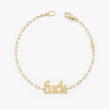 Old English Fuck Bracelet, Ysolaine