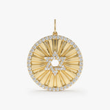 Star of David Diamond Charm, Lior