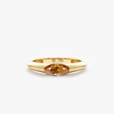 Oval Citrine Signet Ring, Nooriel