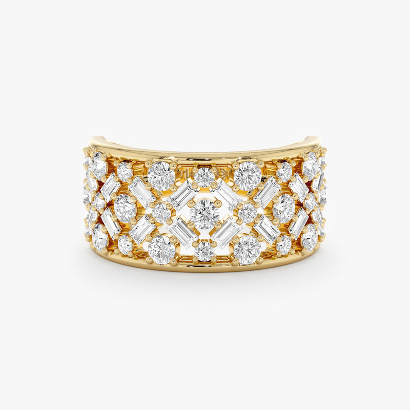 Wide Diamond Cigar Band, Seliora