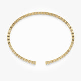 Diamond Open Cuff Bracelet, Alina