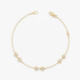 Heart Shape Diamond Bracelet, Virelai