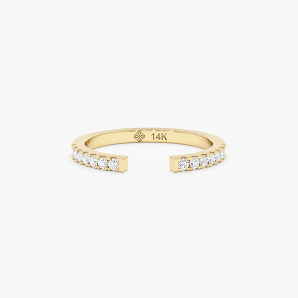 Lab Grown Diamond Cuff Ring, Anouk