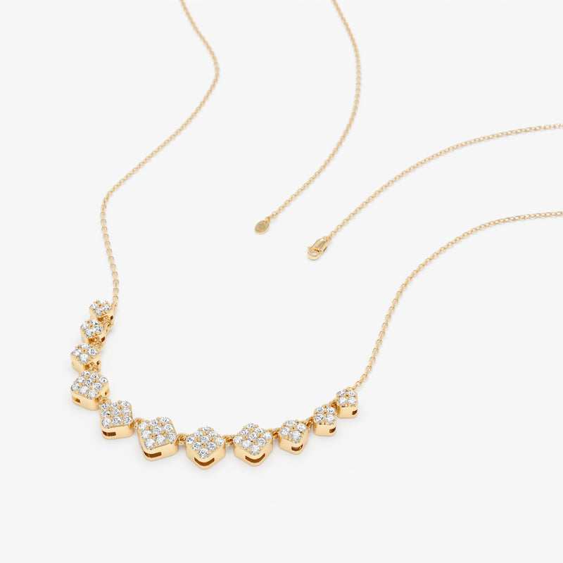 Diamond Graduated Necklace, Zorya