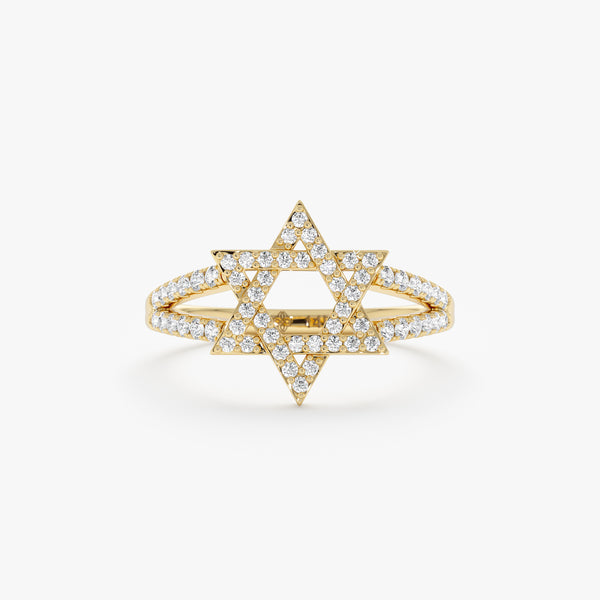 Star of David Diamond Ring, Tirzah
