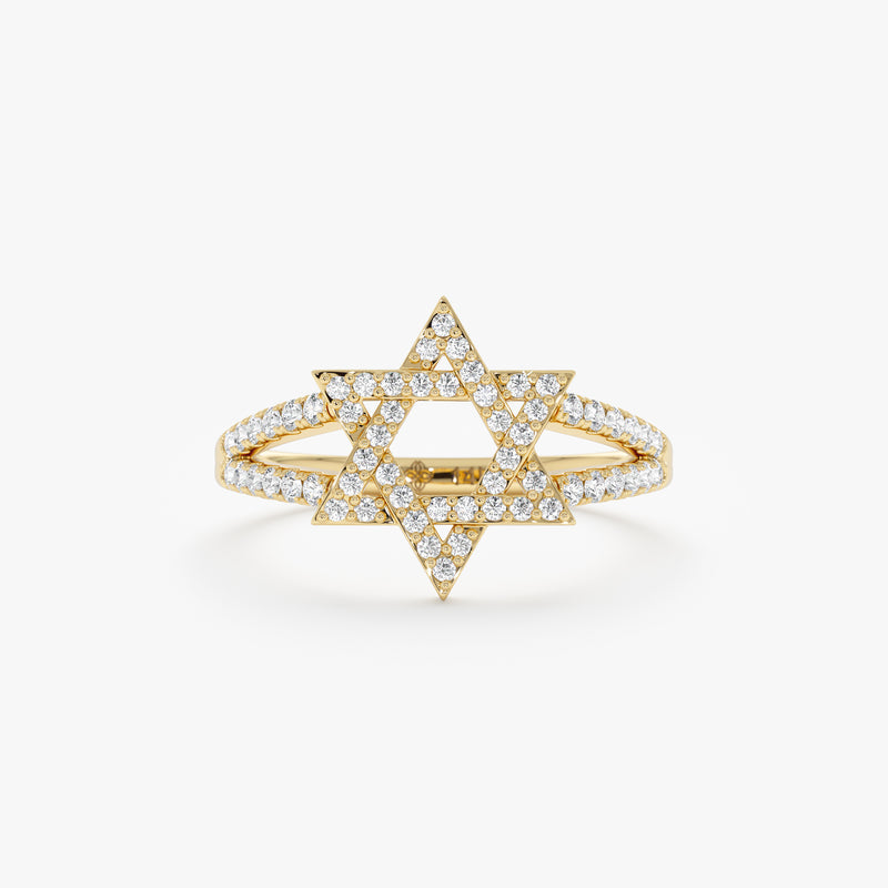 Star of David Diamond Ring, Tirzah