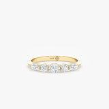 Lab-Grown Diamond Half-Eternity Ring, Minha
