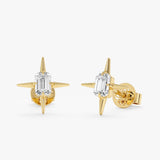 Diamond Starburst Studs, Celavira