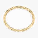 5 mm Minimalist Dome Bangle, Caia