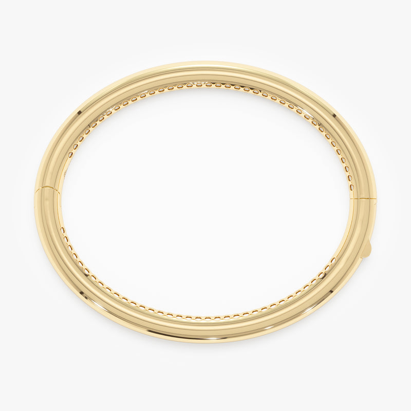 5 mm Minimalist Dome Bangle, Caia