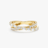 Lab-Grown Diamond X-Ring, Virelline