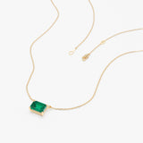 Octagon Emerald Necklace, Lexa