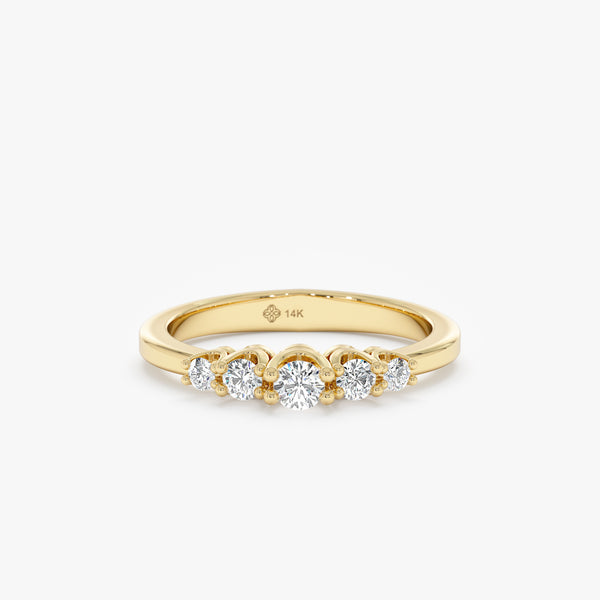 Graduated Diamond Ring, Harmony