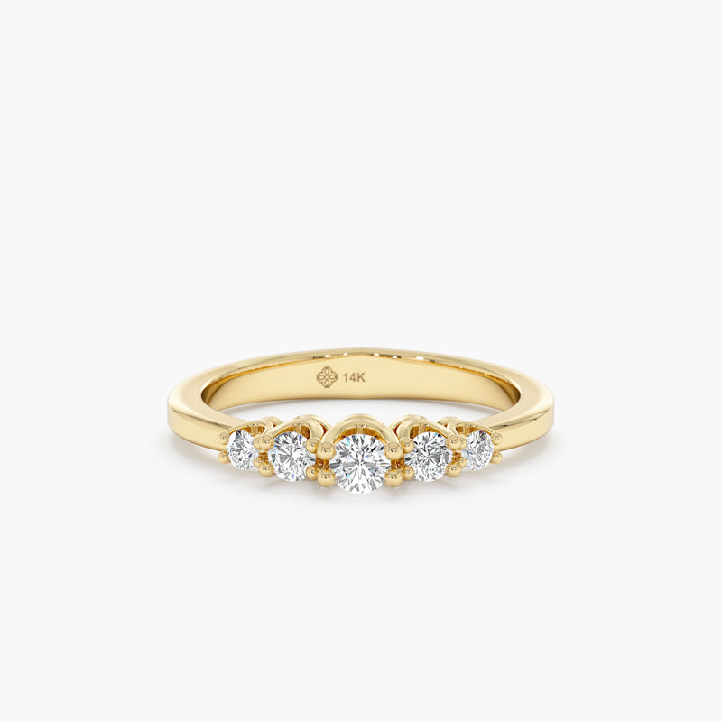 Graduated Diamond Ring, Harmony