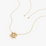 Diamond Star Of David Necklace, Romilly