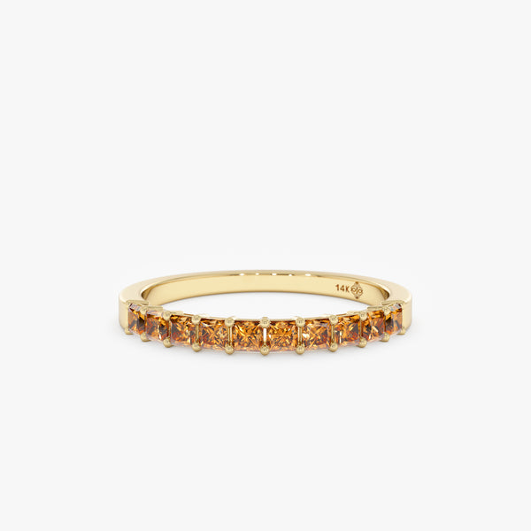 Princes-Cut Citrine Ring, Cyra