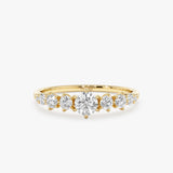 Diamond Graduated Ring, Elu