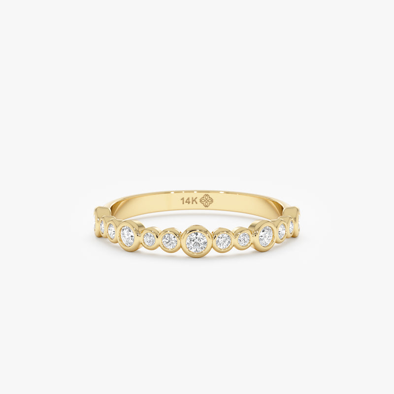 Dainty Bubble Lab Grown Diamond Ring, Myrtis