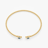 London Topaz Cuff Bracelet, Nura