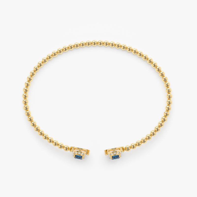 London Topaz Cuff Bracelet, Nura