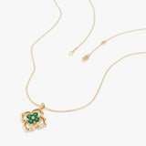 Emerald Clover Necklace, Sorelline