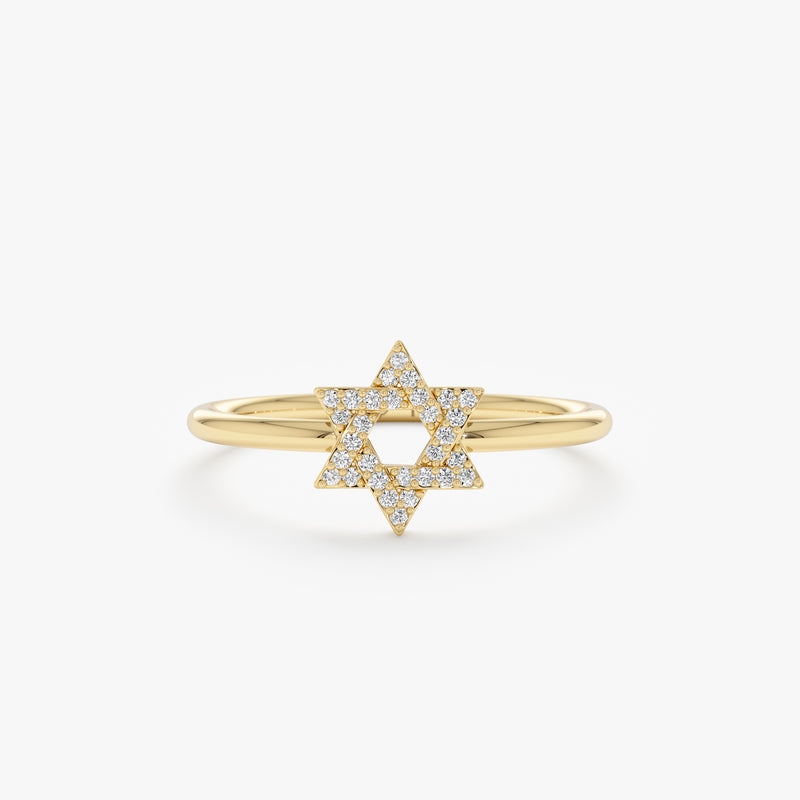 Petite Star of David Ring, Bia