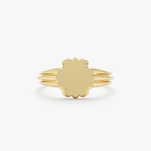Clover Signet Ring, Madison