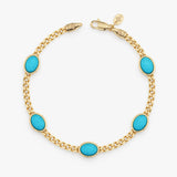 Turquoise Station Bracelet, Serelith