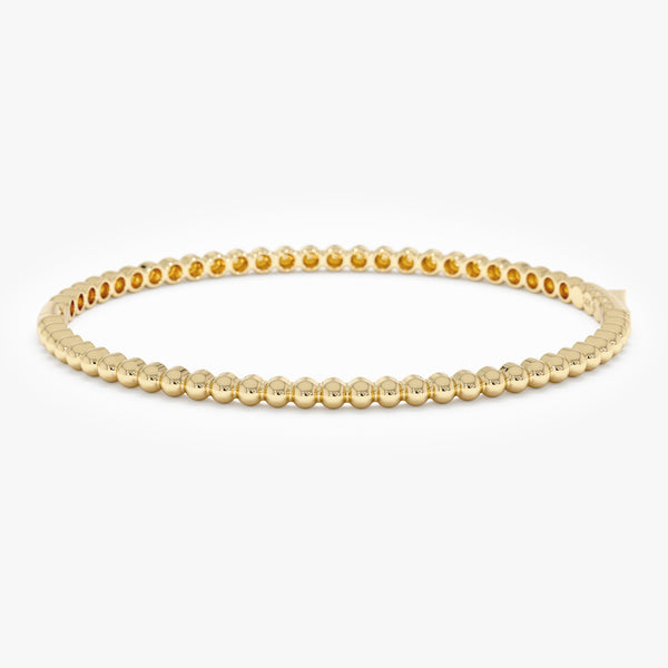 Gold Beaded Bangle, Naeryn