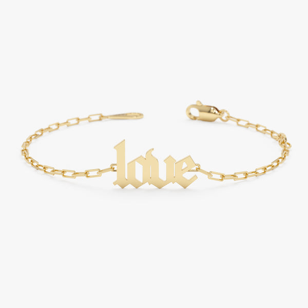 Old English Love Bracelet, Azirelle