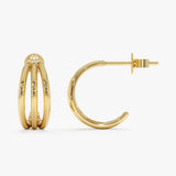 Plain Cage Huggies, Guinevere