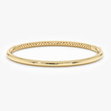 3.5 mm Minimalist Dome Bangle, Caia