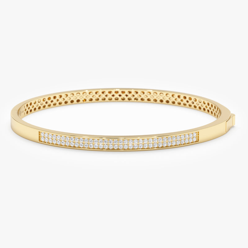 Pave Diamond Bangle, Neria